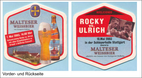 Vorder- und Rückseite