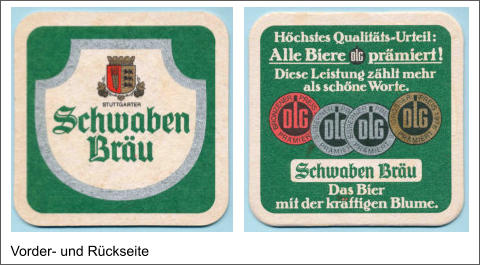 Vorder- und Rückseite