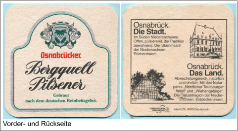 Vorder- und Rückseite