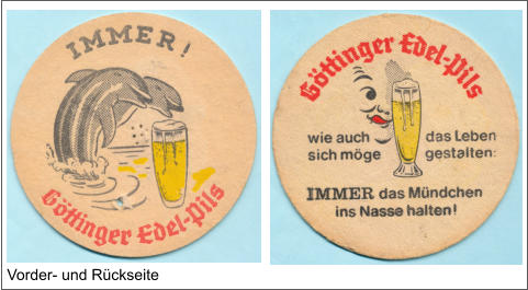 Vorder- und Rückseite