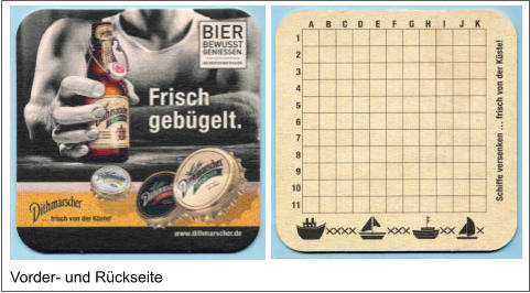 Vorder- und Rückseite