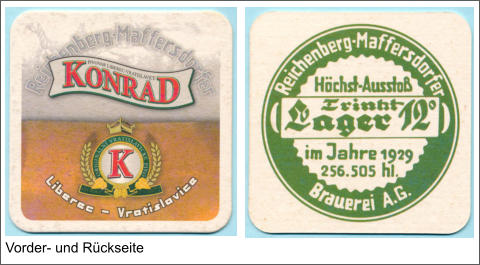 Vorder- und Rückseite