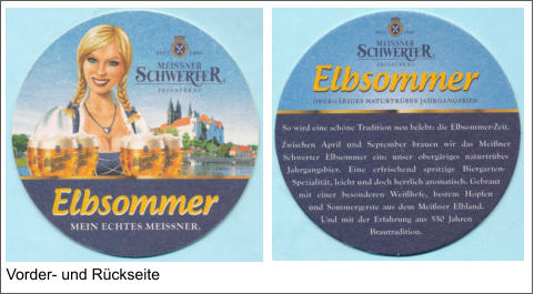 Vorder- und Rückseite