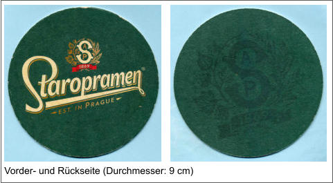 Vorder- und Rückseite (Durchmesser: 9 cm)