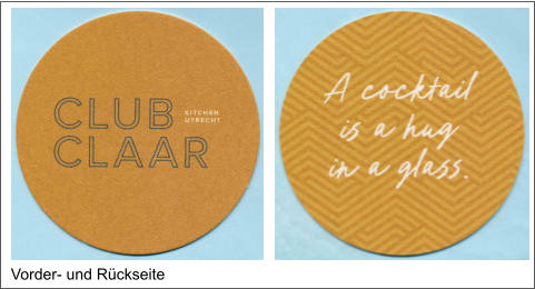 Vorder- und Rückseite