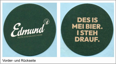 Vorder- und Rückseite