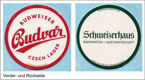 Vorder- und Rückseite