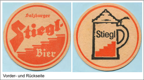 Vorder- und Rückseite