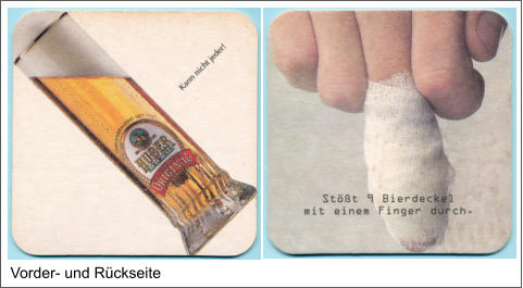 Vorder- und Rückseite
