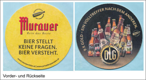 Vorder- und Rückseite