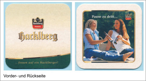 Vorder- und Rückseite