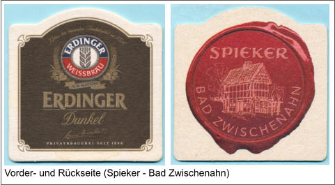 Vorder- und Rückseite (Spieker - Bad Zwischenahn)