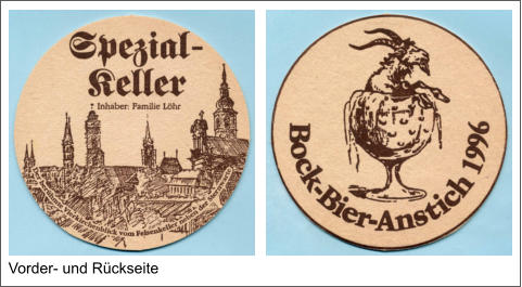 Vorder- und Rückseite