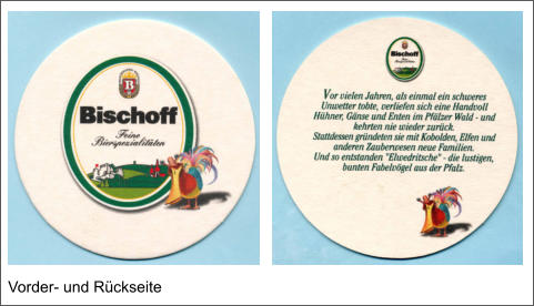 Vorder- und Rückseite