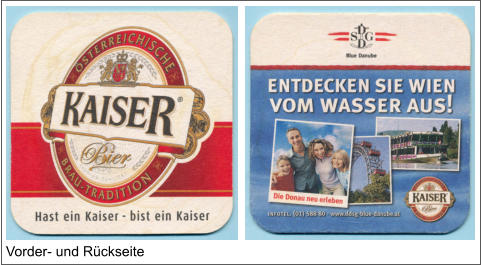 Vorder- und Rückseite
