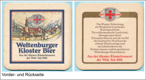 Vorder- und Rückseite