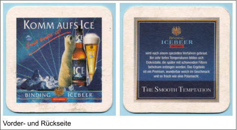 Vorder- und Rückseite