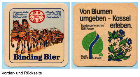 Vorder- und Rückseite