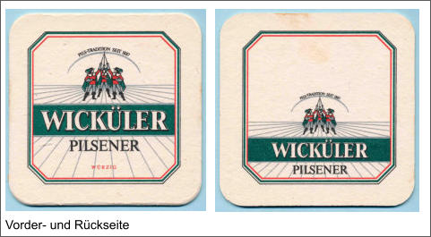 Vorder- und Rückseite