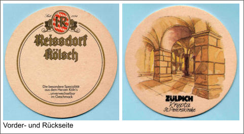 Vorder- und Rückseite