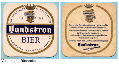 Vorder- und Rückseite