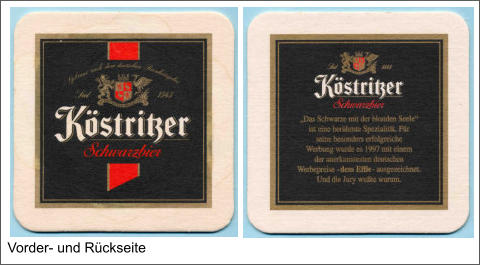 Vorder- und Rückseite