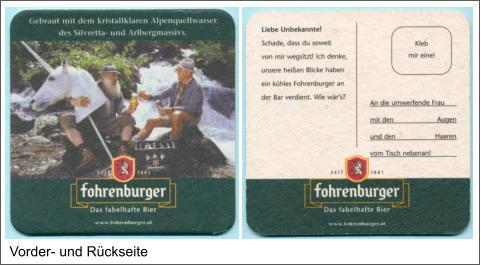Vorder- und Rückseite