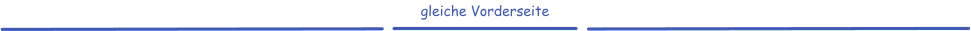 gleiche Vorderseite