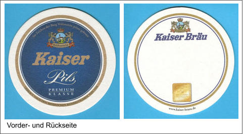 Vorder- und Rückseite