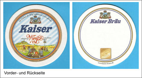 Vorder- und Rückseite
