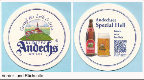 Vorder- und Rückseite