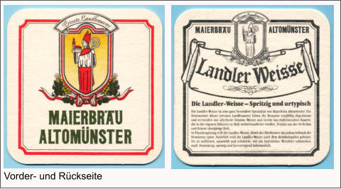 Vorder- und Rückseite