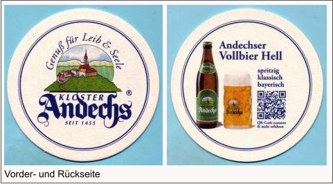 Vorder- und Rückseite