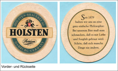 Vorder- und Rückseite