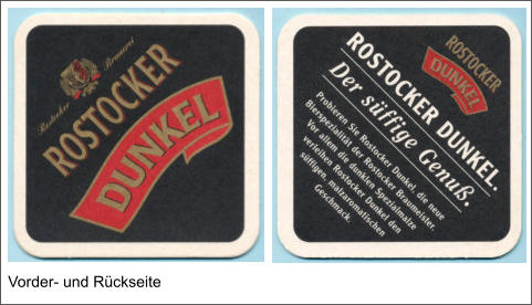 Vorder- und Rückseite