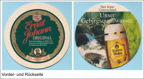 Vorder- und Rückseite