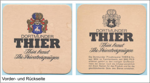 Vorder- und Rückseite