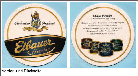 Vorder- und Rückseite
