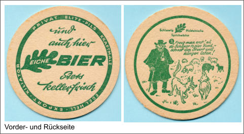 Vorder- und Rückseite