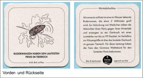 Vorder- und Rückseite