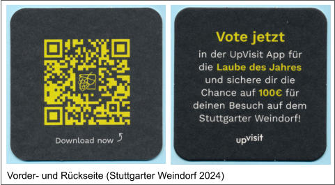 Vorder- und Rückseite (Stuttgarter Weindorf 2024)