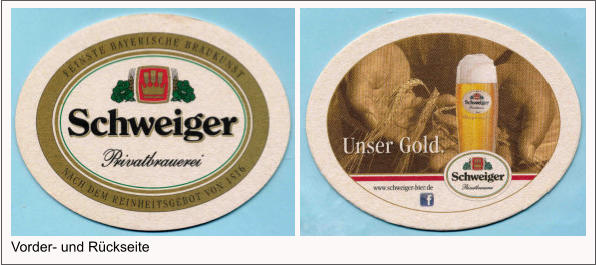 Vorder- und Rückseite