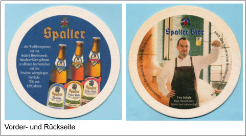 Vorder- und Rückseite