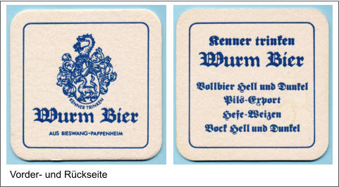 Vorder- und Rückseite
