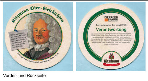 Vorder- und Rückseite
