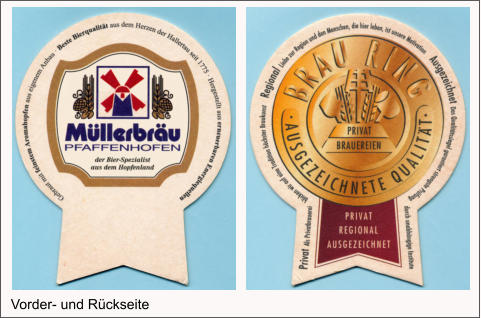 Vorder- und Rückseite