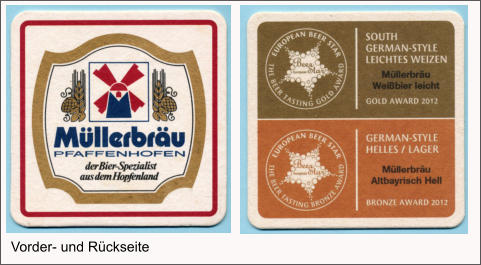 Vorder- und Rückseite