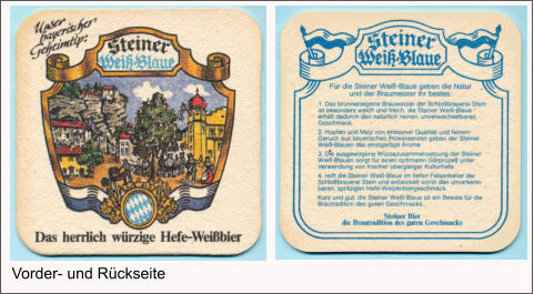 Vorder- und Rückseite