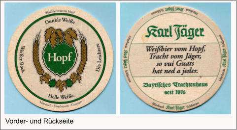Vorder- und Rückseite