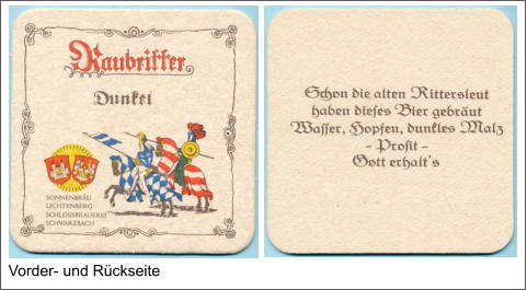 Vorder- und Rückseite